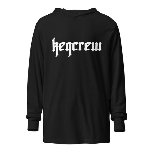 Hooded long-sleeve tee